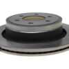 Disco De Freno Ventilado Trasero Ford F150 2012/2018 - 348 Mm - Freno De Mano Mecanico - 6 Pernos