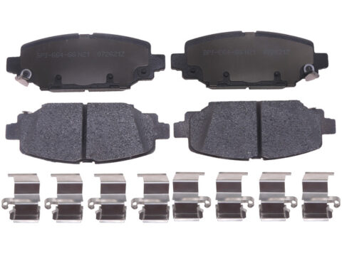 Juego Pastillas De Freno  Traseras Jeep Wrangler Sport/ Unlimited Sport 2018/2020 - Ceramicas