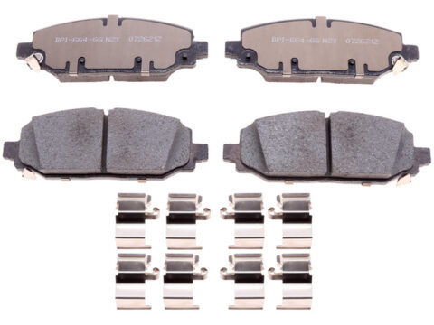 Juego Pastillas De Freno  Traseras Jeep Wrangler Rubicon/ Unlimited Rubicon/ Unlimited Sahara 2018/2020 - Ceramicas
