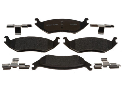 Juego Pastillas De Freno  Traseras Ram 1500 2013/2018 - Metalicas
