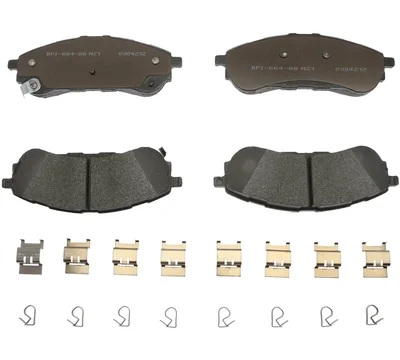 Juego Pastillas De Freno Traseras Chevrolet Silverado 1500 2019/2024 - Ceramicas