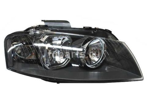 Optico Derecho Audi A3 2003/2008 Biparabola Con Regulacion Electrica - Incluye Motor