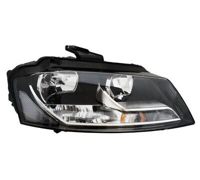 Optico Derecho Audi A3 2008/2012 Halogeno Biparabola Con Regulacion Electrica - Incluye Motor - Usa Dos Ampolletas H7