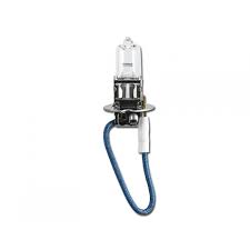 Foco de automóvil tipo ampolleta halógena, modelo H-3 de 12V y 55W, ideal para vehículos en Chile.