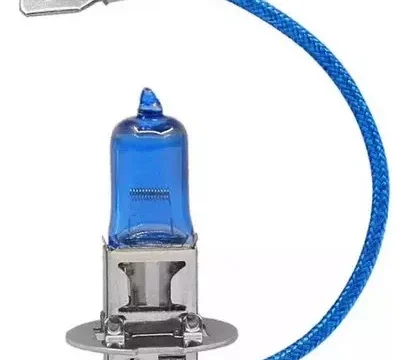 Foco halógeno H-3 de luz diurna de 12V 55W para ampolleta.