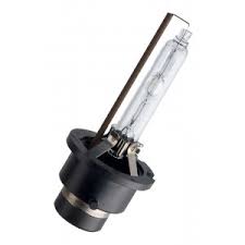 Foco de ampolleta xenón D4S de 35W y 42V con base P32D-5, imagen principal. Ideal para automóviles.