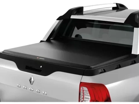 Capota marítima para Renault Oroch año 2017 en adelante, ideal para proteger la carga en Chile.