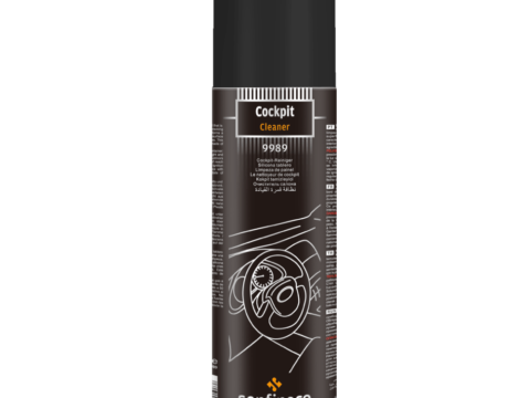 Espray de silicona aromatizado para automóviles en envase de 400 ml, ideal para reemplazar el Dia002 o Dia010. Disponible en paquetes de 12 unidades. Producto 9918.
