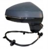 Espejo Izquierdo Audi A3 2012/2015 3/5 Puertas Electrico / Con Defroster / Con Senalizador (Blinker) / Para Pintar / Con Indicador De Punto Ciego 8 Pin