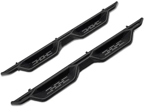 Estribo Heavy Duty para Chevrolet Silverado Doble Cabina 2019 en adelante, modelo Raptor Trail Boss, diseño resistente y duradero para vehículos todo terreno. Apto para condiciones extremas.