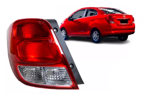 Farol Trasero Izquierdo Chevrolet Spark Sedan 2019 En Adelante 5 Farol trasero izquierdo de un automóvil Chevrolet Spark Sedan modelo 2019 o posterior.