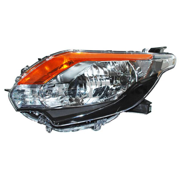 Optico Izquierdo Mitsubishi L200 Triton 2016/2018 Negro 9 Camioneta negra Mitsubishi L200 Triton 2016/2018 vista desde el lado izquierdo.