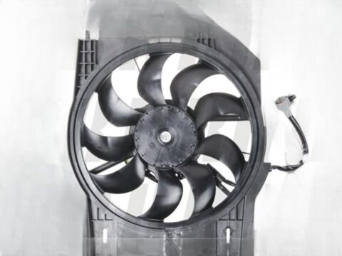 Parte delantera del electroventilador del aire acondicionado para Nissan NP300 años 2016 a 2021.