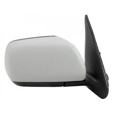Espejo retrovisor derecho eléctrico de un Suzuki Grand Vitara/Nomade fabricado entre 2005 y 2015, con conexión de 3 pines.