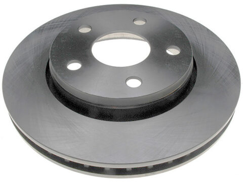 Disco de freno ventilado delantero para Jeep Wrangler 2007/2017, medida de 302 mm y 5 pernos, imagen principal.