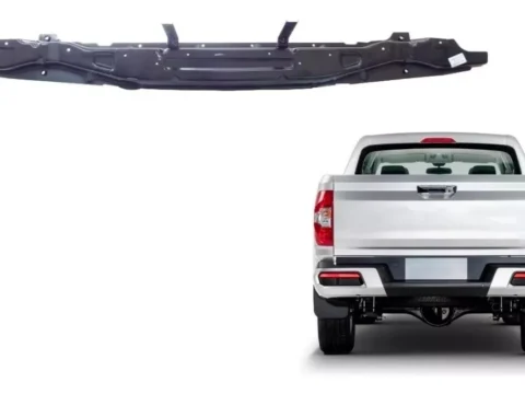 Pieza de repuesto original de un esqueleto de parachoques trasero para el modelo de camioneta Maxus T60 fabricado entre 2017 y 2024.