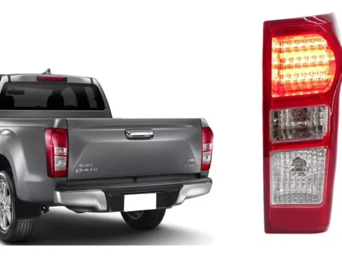 Farol trasero derecho de un vehículo marca Chevrolet Dmax del año 2015 al 2020.