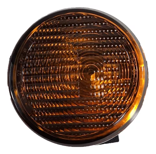 Farol Intermitente Delantero Derecho Jeep Wrangler 2007/2013 - Ubicacion En La Mascara 11 Farol intermitente delantero derecho de un Jeep Wrangler 2007/2013, ubicado en la máscara del vehículo - Pieza de repuesto automotriz.