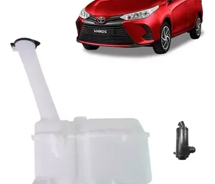 Depósito limpiaparabrisas Toyota Yaris 2018 en adelante con motor, pieza de repuesto para automóvil.