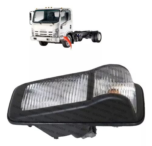 Farol Lateral Izquierdo Isuzu Npr/Nkr 2009/2015 13 Repuesto para camión Isuzu NPR/NKR del año 2009 al 2015, farol lateral izquierdo.