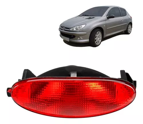 Farol Antiniebla Parachoques Trasero Peugeot 206 1998/2002 10 Farol antiniebla para el parachoques trasero de un Peugeot 206 año 1998-2002, imagen principal.