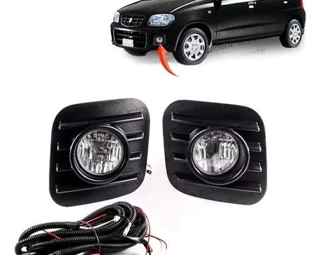 Kit de luces neblineras para Suzuki Alto 2006/2013, ideal para condiciones de neblina en Chile. ¡Mejora la visibilidad y seguridad en tu vehículo!