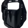 Faros delanteros del lado izquierdo del modelo Maxus T60 del año 2017 a 2024 con una ligera capa de neblina.