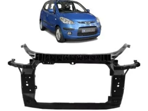 Fotografía de un Hyundai i10 delantero modelo 2008 a 2013, ideal para usuarios interesados en comprar este automóvil en Chile.