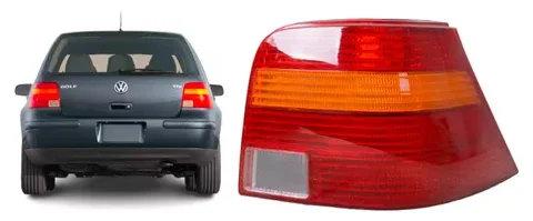 Farol trasero de un Volkswagen Golf A4, imagen principal.