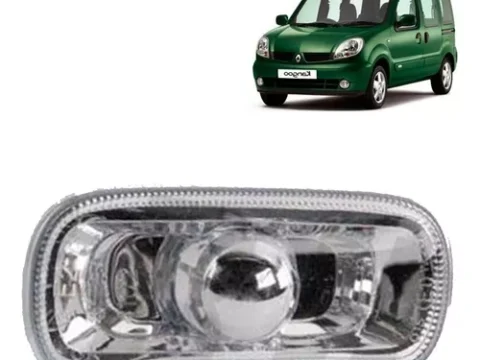 Farol tapabarro izquierdo de un vehículo Renault Kangoo 2012/2014.