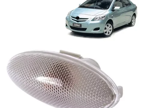 Farol tapabarro del Toyota Yaris 2006/2013 Sedan, vista izquierda/derecha - Chile