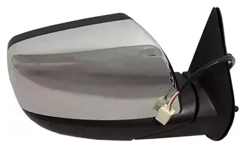 Espejo retrovisor cromado para Mazda BT50 modelo 2013-2021 en Chile sin señalizador.