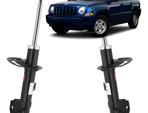 Amortiguador delantero izquierdo para Dodge Caliber y Jeep Compass/Patriot 2007-2014 - Gasolina, pieza de repuesto automotriz en Chile