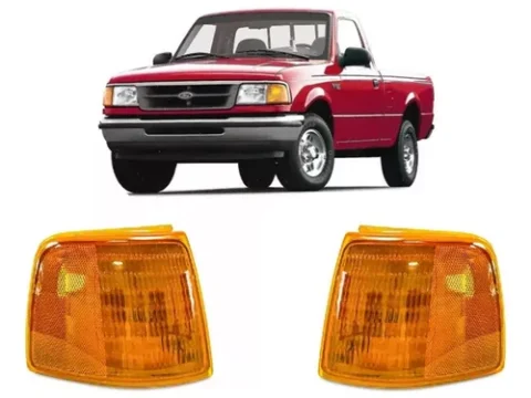 Farol delantero ambar de Ford Ranger 1993-1997 en Punta Izquierda, ideal para un coleccionista de vehículos antiguos en Chile.
