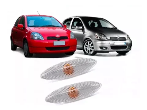 Faro lateral derecho/izquierdo de Toyota Yaris modelo 2003 a 2005. Altamente detallado y de alta calidad.