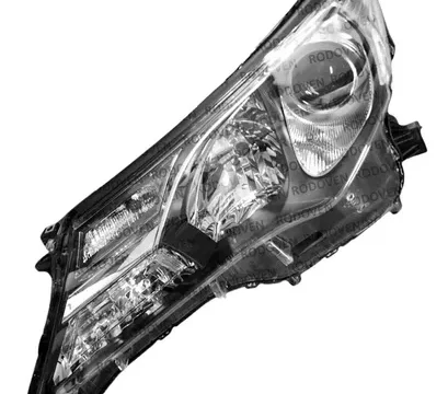 Llanta delantera izquierda de un Toyota Rav4 año 2013 a 2016.