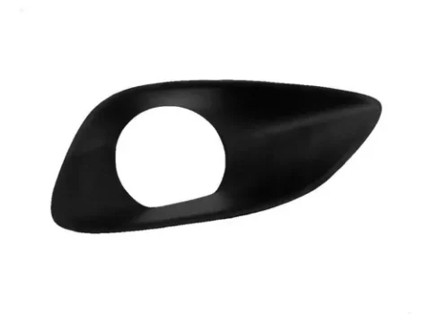 Faro delantero derecho para Toyota Yaris modelo 2006/2013 con bisel neblinero y orificio, repuesto de auto en Chile.