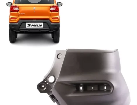 Automóvil Suzuki S-Presso 2020/2024 con vista del corner trasero izquierdo.