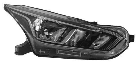 Óptico delantero derecho de un Nissan Versa 2020 en adelante, representando una pieza de repuesto para este modelo de vehículo en Chile.