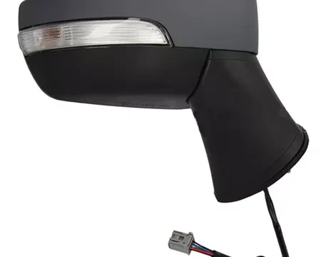 Espejo derecho eléctrico para Ford Ecosport 2018 en adelante con blinker, listo para pintar, con indicador de punto ciego y defroster.