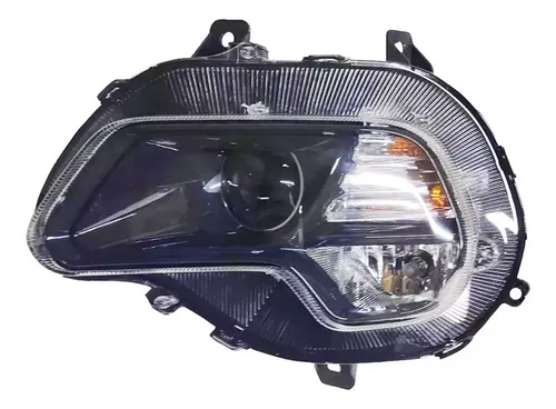 Optico Izquierdo Chevrolet Groove 2021/2024 - Tipo Halogeno 8 Faros delanteros de un Chevrolet Groove 2021/2024 con luces halógenas en el lado izquierdo.