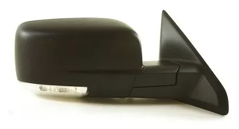 Espejo lateral eléctrico para Dodge Ram del 2009 al 2012, con funciones de desempañador, luz de asistencia y abatible eléctrico en color negro. Perfecto para tu vehículo en Chile.