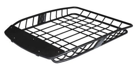 Porta equipaje de acero de 120 cm x 102 cm, diseñado para un peso máximo de 70 kgs y no incluye malla. Ideal para vehículos en Chile.