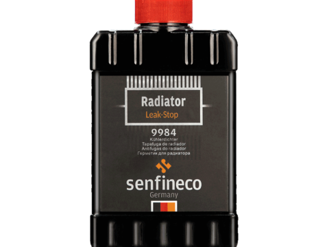 Producto Tapa Fuga Para Radiador 325 Ml en envase, ideal para mantenimiento de vehículos. Increíble solución para problemas de fugas. Apto para uso en automóviles. ¡Compra ya!
