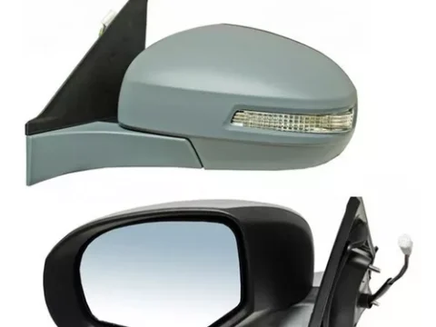 Espejo izquierdo eléctrico para pintar del Suzuki Swift 2011/2018. Ideal para actualizar tu vehículo.