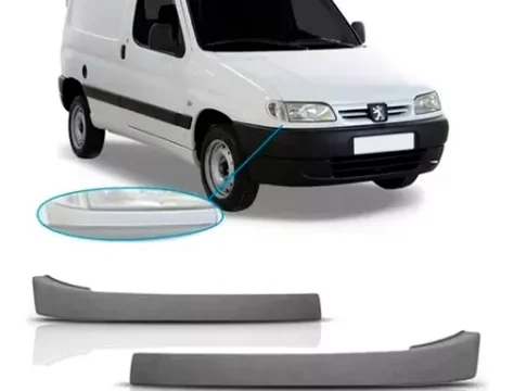 Pieza de repuesto para automóvil: moldura baja del faro derecho para Peugeot Partner fabricado entre 1999 y 2008.