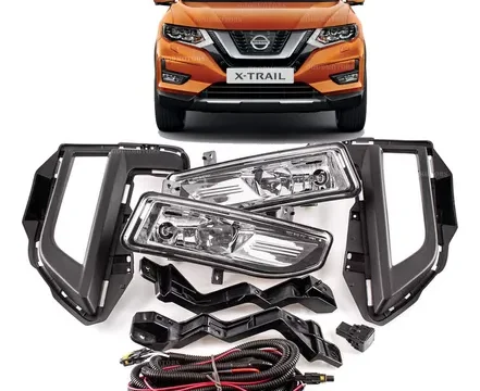 Kit de neblineros para el modelo Nissan X-Trail 2017/2020, ideal para aumentar la visibilidad en condiciones de neblina. Perfecto para tu vehículo en Chile.