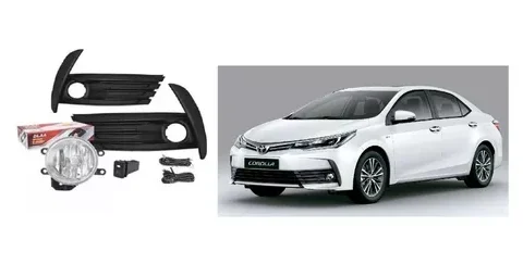 Kit de luces adicionales para Toyota Corolla 2019 en adelante. Ideal para condiciones de neblina. Perfecto para mejorar la visibilidad en carreteras chilenas.