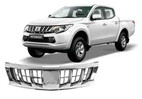 Faro delantero cromado de un Mitsubishi L200/Triton 2016-2018
