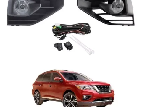 Faro neblinero delantero para Nissan Pathfinder 2017-2020 con diseño moderno y elegante, ideal para brindar mayor visibilidad en condiciones de neblina en Chile.